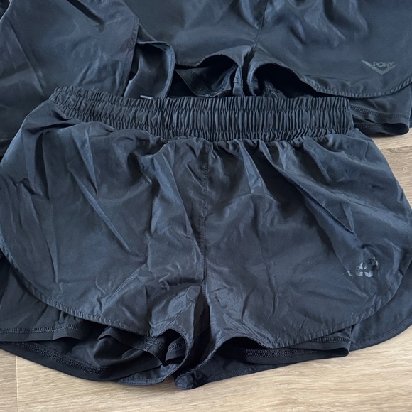 Black Athletic Shorts Trio - Picture 2 of 5